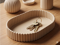 The Fluted Oval Tray