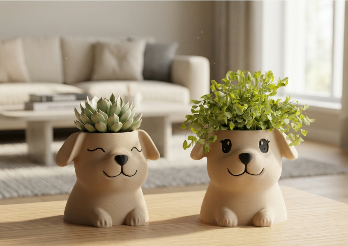 Happy Pup Planter